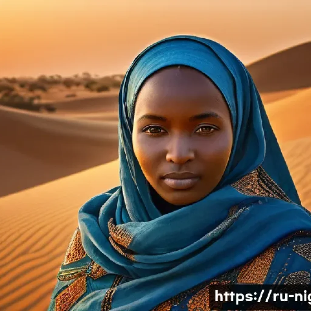 니제르의 주요 정치 이슈 - **Image Prompt 1: The Shifting Sands of Influence in Niger**
"A visually rich and symbolic depic...